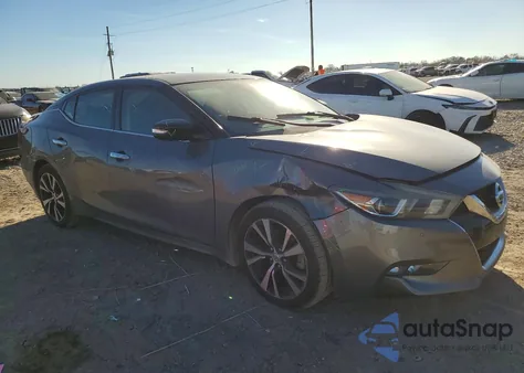 2017 Nissan Maxima 3.5S z USA, uszkodzony, nr VIN 1N4AA6AP7HC456206